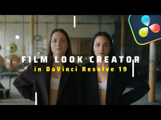New FILM LOOK CREATOR in DaVinci Resolve 19 will put LUT creators out of business!