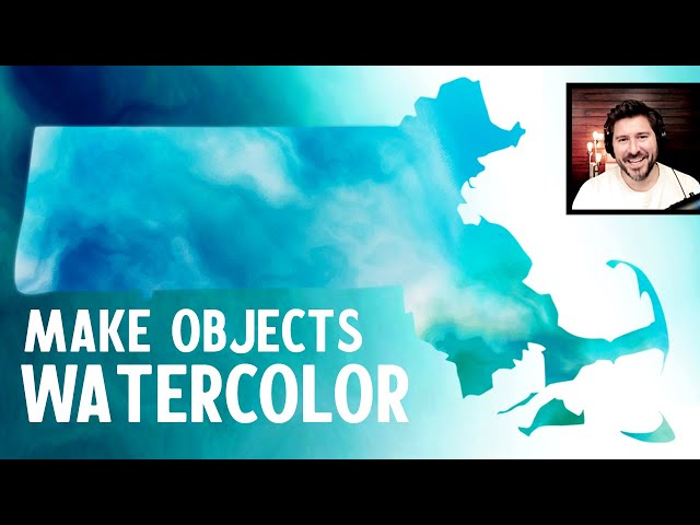 Inkscape Watercolor Tutorial: How to Fill Objects with Watercolor | Map Art