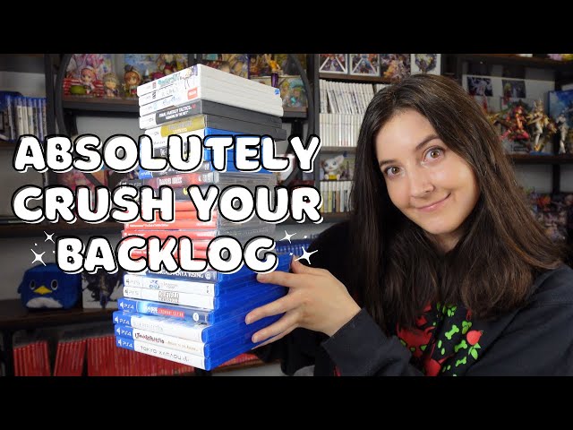 How to ACTUALLY Beat Backlog Anxiety + My Backlog Plans for 2024