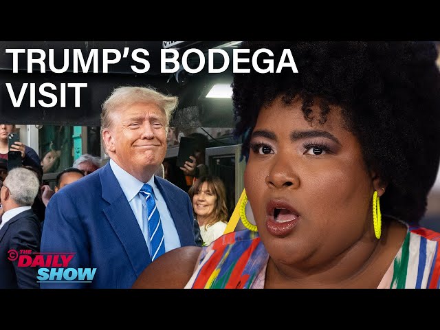 Trump Visits a Bodega as Jury Recruitment Continues & Nike’s NSFW Team USA Outfit | The Daily Show