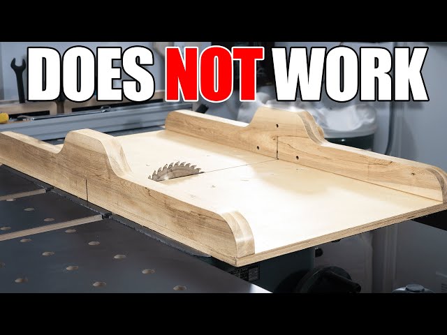 the FLAW with Ultimate crosscut sleds