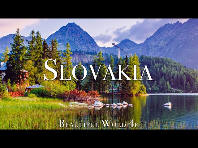 FLYING OVER SLOVAKIA (4K UHD) - Relaxing Music Along With Beautiful Nature Videos - 4K Video HD