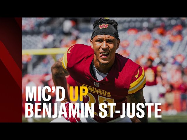 He Called GAME! Ben St-Juste and the DBs MIC'D UP for the Win Over the Denver Broncos