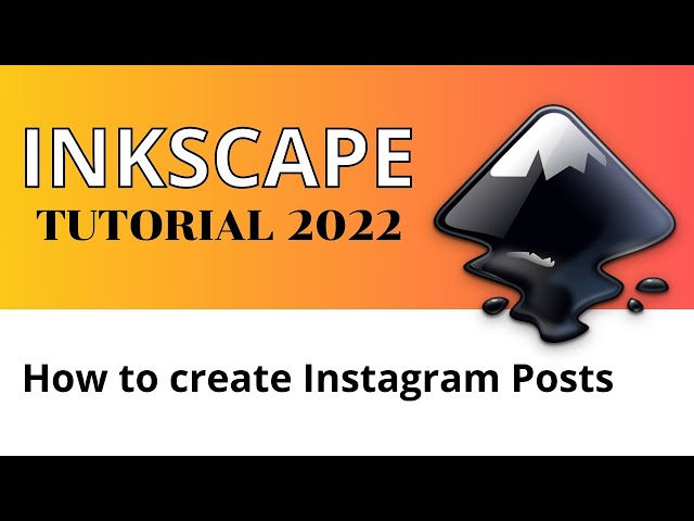 How to Create Instagram Posts with Inkscape
