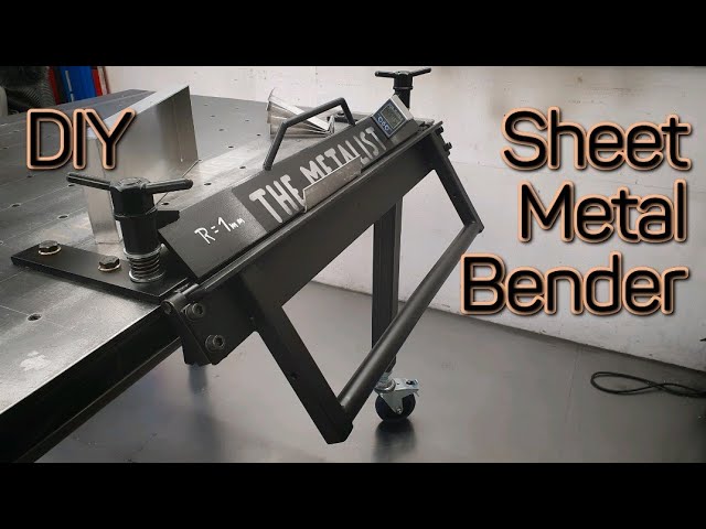 DIY Sheet Metal Bender - Bending (Plans available)