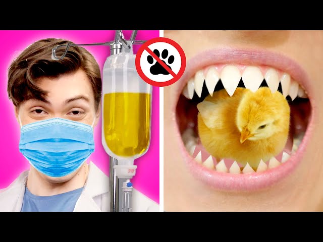 How To Sneak Pets Into The Hospital || Funny Pet Pranks And Hacks