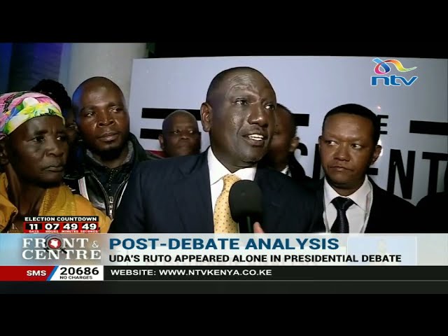 Presidential debate exposed Ruto’s double speak - Mark Bichachi | Front and Centre