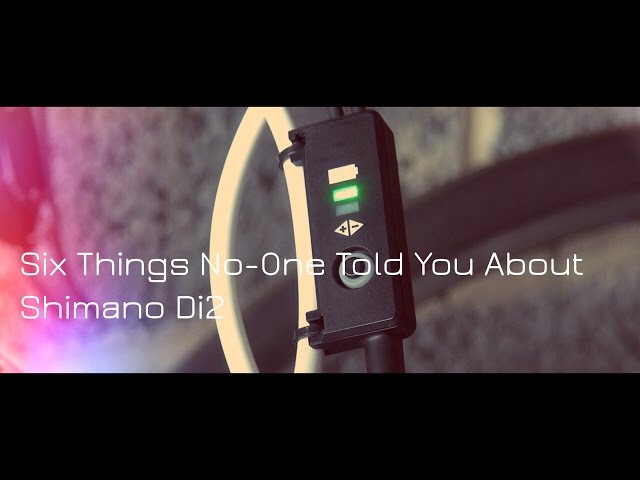 Six Things No One Told You About Shimano Di2 Electronic Gears