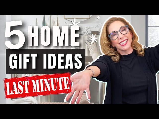 TOP 5 LAST MINUTE HOLIDAY GIFT IDEAS PEOPLE WILL ACTUALLY LOVE!