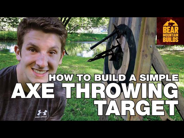 Build This Simple Axe Throwing Target | FREE PLANS
