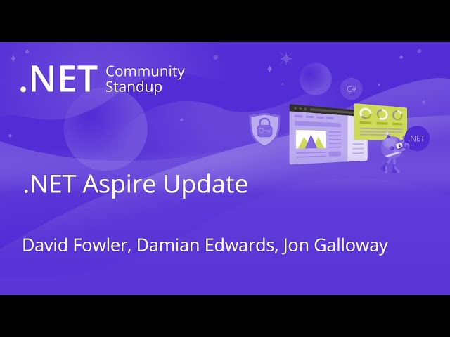 ASP.NET Community Standup: .NET Aspire Update