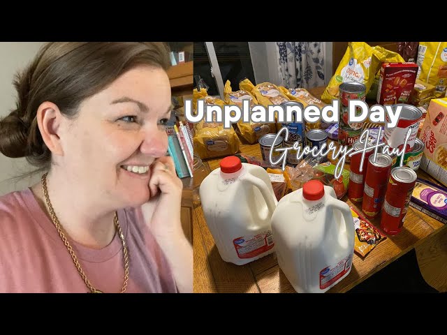 Unplanned Day & GROCERY HAUL || Large Family Vlog
