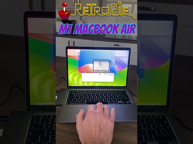 Retropie on an M1 MacBook Air #retrogaming #applesilicon #emulationstation #m1macbook #retropie