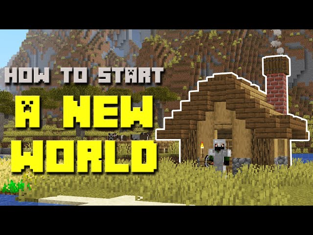 50 Things to do in a NEW MINECRAFT WORLD!