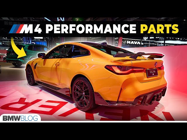 Speed Yellow BMW M4 gets M Performance Parts