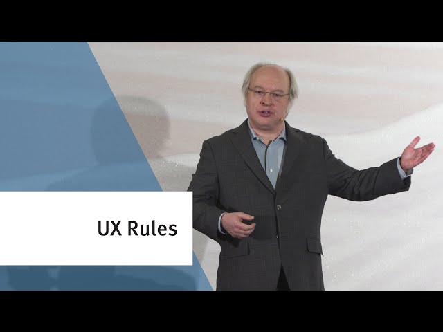 The Immutable Rules of UX (Jakob Nielsen Keynote)