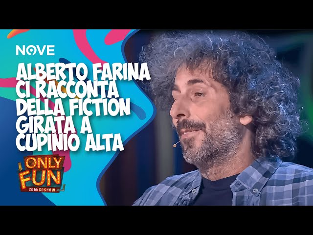 Alberto Farina ci racconta della fiction girata a Cupinio Alta 😂​ | ONLY FUN