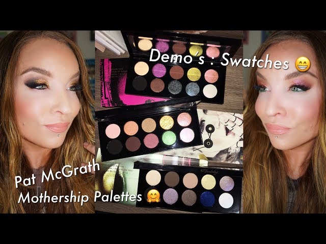 Pat McGrath Labs Mothership Totale: I Subliminal, II Sublime, III Subversive: Demo's : Swatches