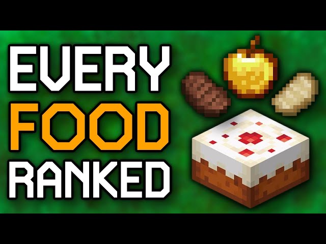 Ranking EVERY Food in Minecraft