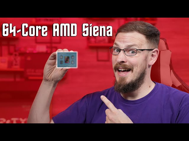 The 150-Watt 64-Core CPU - AMD Epyc Siena 8534P Review