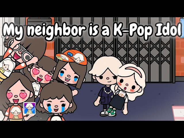 My Neighbor K-POP Idol 😱🎤💖| Toca Life Story | Toca Boca