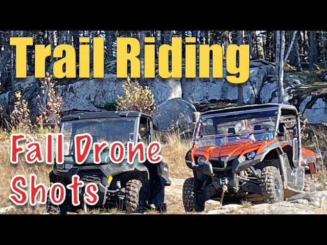 Mersey Bowater Fall 2022 Trail Ride Drone Shots