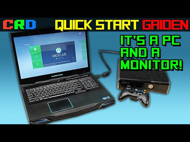 Quick Start Gaiden, Ep. 1: Alienware's combo laptop/monitor