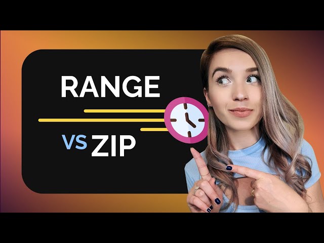 Zip Vs Range - Which is Faster? Benchmarking YOUR code suggestions too!