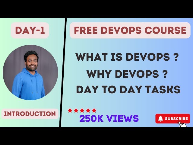 Day-1 | Fundamentals of DevOps | Free DevOps Course | 45 days | #devopscourse  #2023 #learning