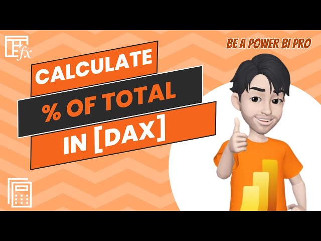 Mastering Percent of Total Calculations in Power BI (Advance DAX)