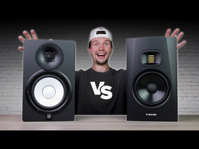 Which Studio Monitors Should You Buy? | Yamaha HS7 vs. Adam Audio T7V