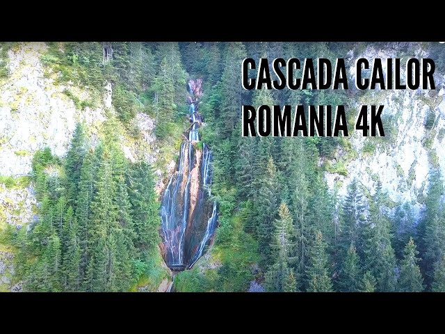 Cascada Cailor Romania - 4K Drone Video