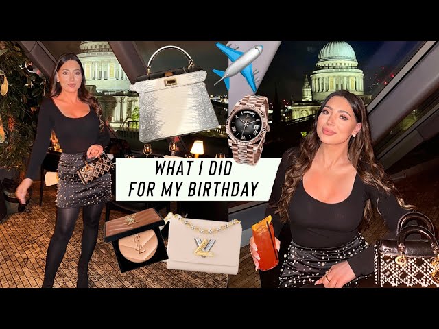 What I Did For My Birthday! Gifts, Celebrating With Friends & Trip to Germany + Some Shopping!