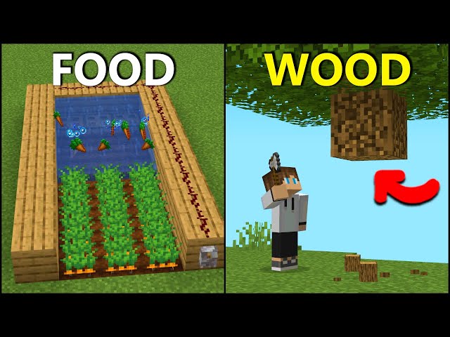 5 BEST Farms for a New World! [Minecraft]