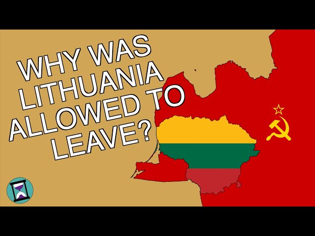 Why didn't the USSR stop Lithuania from leaving? (Short Animated Documentary)