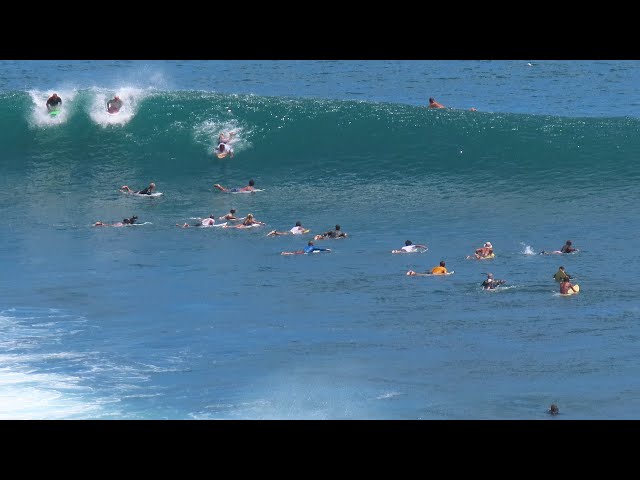 PLEASE DON'T DROPIN AND DON'T DO IT LIKE THIS WHEN YOU SURF THE WAVES IN ULUWATU