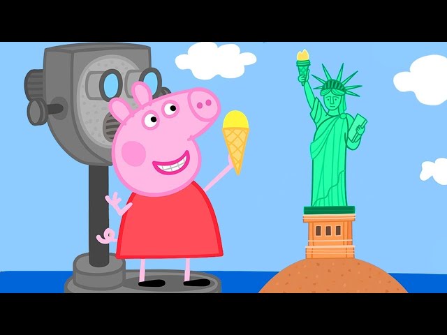 🤩 New 🤩 Peppa Pig Visits America! | Peppa Pig's Holiday in the US
