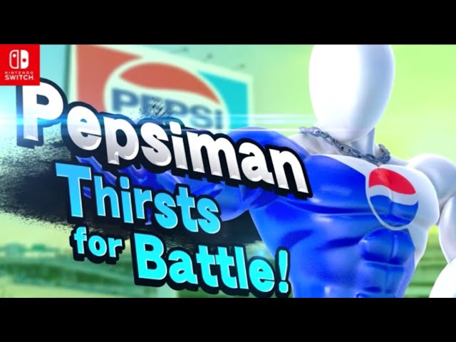Super Smash Brothers Ultimate Pepsiman Trailer