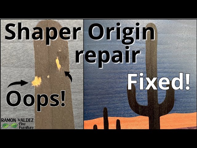 Easy Shaper Origin Repair - repair in veneer