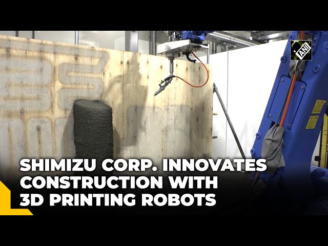 Shimizu Corporation revolutionizes construction with innovative 3D printing robots