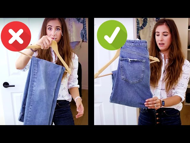 Hanging & Folding Hacks That'll Change Your Closet FOREVER!