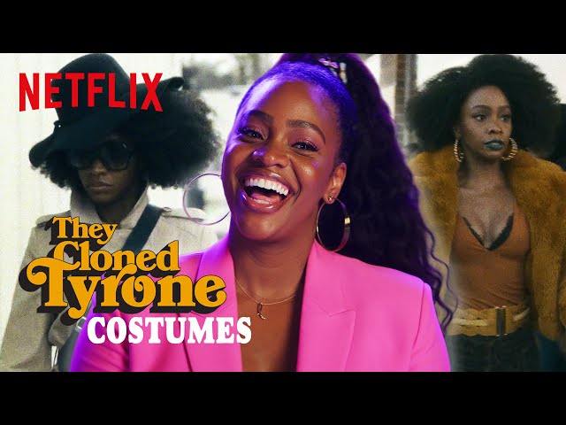 Teyonah Parris Breaks Down Her Costume in They Cloned Tyrone | Netflix