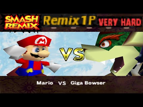 Smash Remix - Classic Mode Remix 1P Gameplay (VERY HARD)