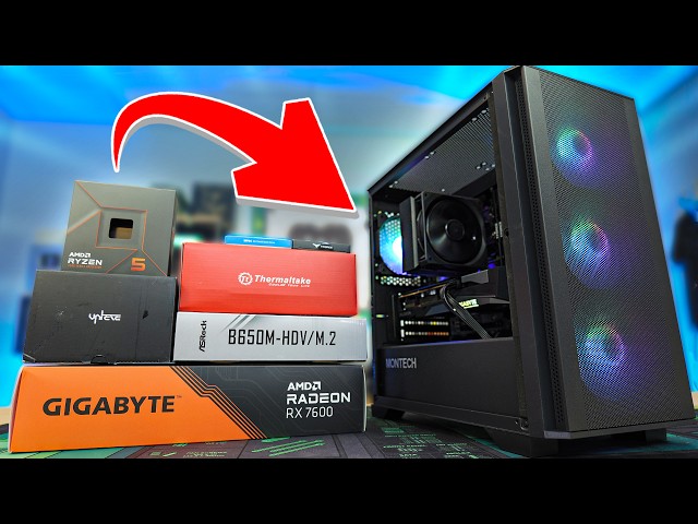 $1,000 Gaming PC 2024 - EASY Build Guide