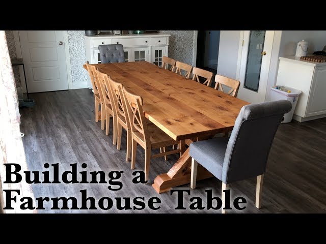 Custom Farmhouse Table Build