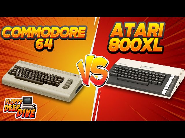 Retro Gaming Showdown: C64 vs. Atari 800XL - 11 Classic 'C' Games Compared