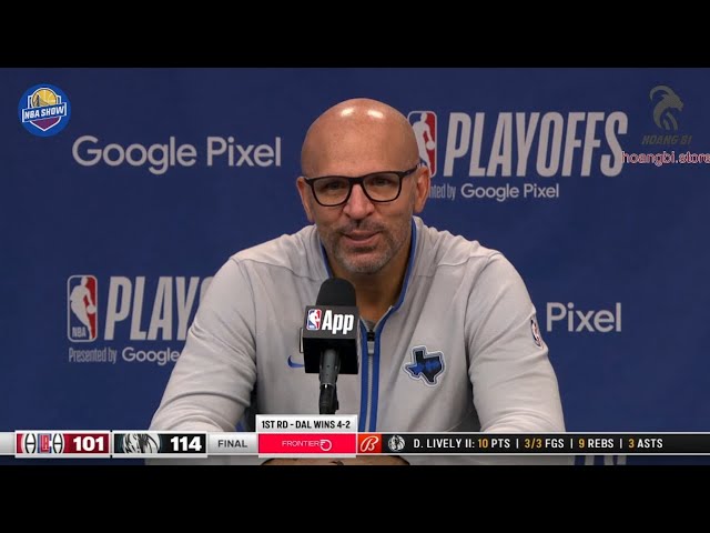 Jason Kidd Postgame Interview - Mavericks over Clippers 114-101 in Game 6