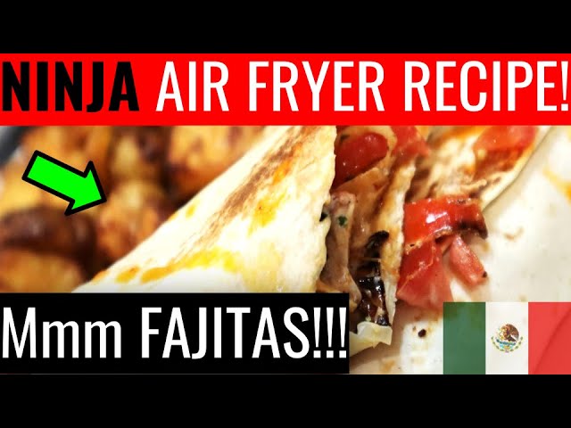 Ninja Foodi Chicken Fajitas || Chicken Fajitas in an Air Fryer?