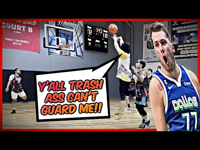 I Mic'd Up My Game & Asian Luka Doncic DESTROYING TRASH TALKERS!!