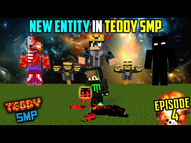 👿WITHER KING ATTACKED ON TEDDY SMP - GLITCH KILLED IN TEDDY SMP{S03EP04}